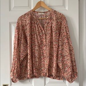 Doen Jane Blouse S “Pink Valley Floral”